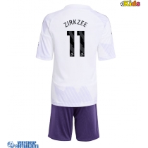 Manchester United Joshua Zirkzee #11 Replica Away Minikit 2025-26 Short Sleeve (+ pants)
